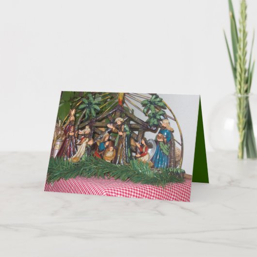 Kerst Kaart/Jezus Feestdagen Kaart (Voorkant)