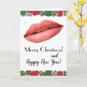 Kerst Kaart! Kaart (Gele Bloem)