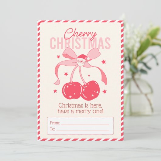 Kerst Kaart - Kerst Kerst (Staand voorkant)