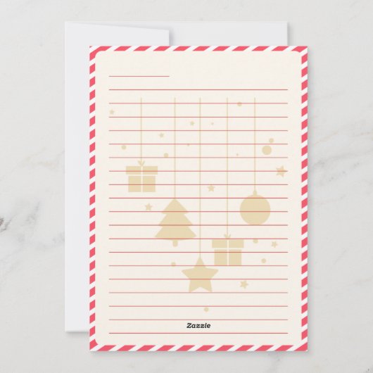 Kerst Kaart - Kerst Kerst (Achterkant)