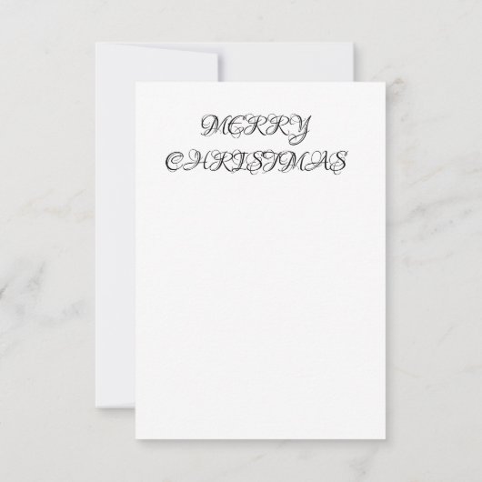 KERST KAART / KERST LLAMA (Achterkant)