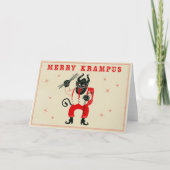 Kerst Kaart - Krampus (Voorkant)