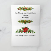 Kerst Kaart - Luzern, Zwitserland (Binnen)