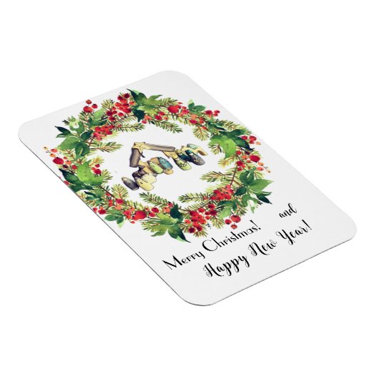 Kerst Kaart! Magneet (Rechterzijde)