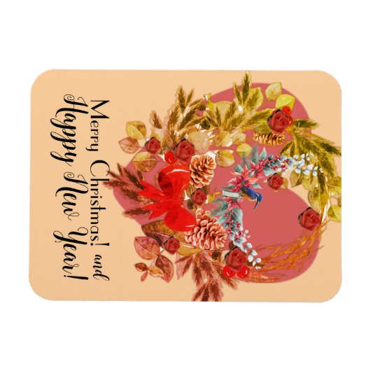 Kerst Kaart! Magneet (Horizontaal)