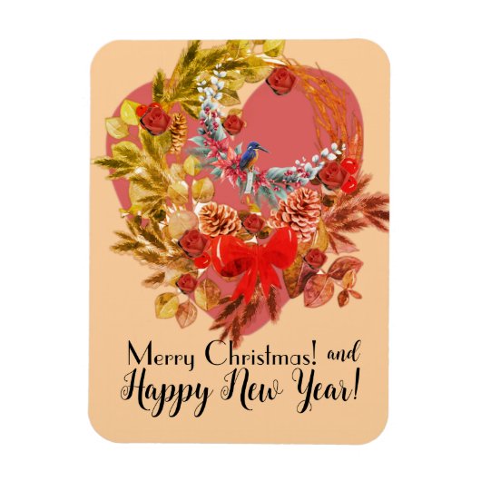 Kerst Kaart! Magneet (Verticaal)