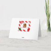 Kerst Kaart Meerdere Hondenrassen (Achterkant)