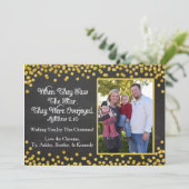 Kerst Kaart met één familiefoto (Staand voorkant)