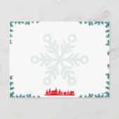 KERST KAART MET FEestdagen (Achterkant)