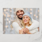 Kerst Kaart met Foto Stationery (Achterkant)