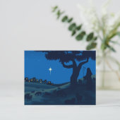 Kerst Kaart met Herder (Staand voorkant)