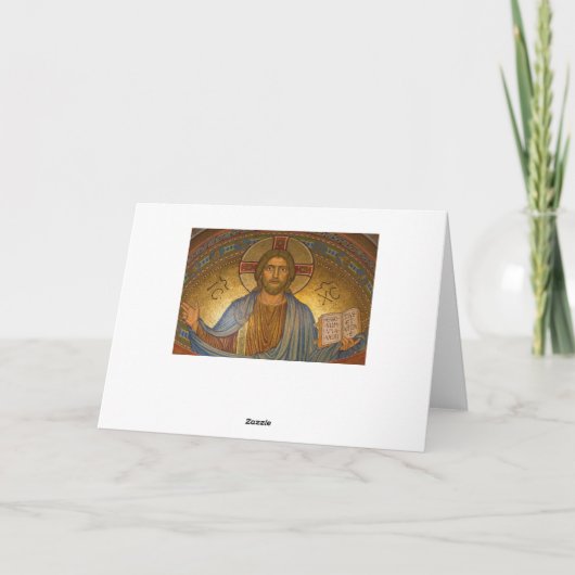 Kerst Kaart met John Verse Inside (Achterkant)