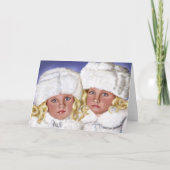 Kerst Kaart met kinderen (Voorkant)