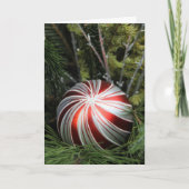 Kerst Kaart met Ornament (Voorkant)