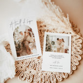 Kerst Kaart | Moderne vakantie, een sensatie van h