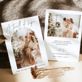 Kerst Kaart | Moderne vakantie, een sensatie van h