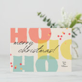 Kerst Kaart Online Gepersonaliseerde Kerst Kaart (Staand voorkant)