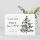 Kerst Kaart Online Wenskaarten voor Kerstmis (Staand voorkant)