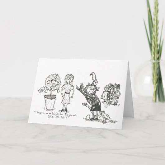 Kerst Kaart - Patrijs in een perenboom (Voorkant)