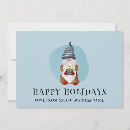 Kerst Kaart Prettige feestdagen Online Gepersonali (Voorkant)