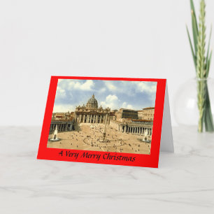 Kerst Kaart - Rome, Vaticaan