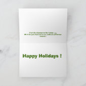 Kerst Kaart 'Shred the Reindeer' (Binnen)