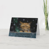 Kerst Kaart 'Shred the Reindeer' (Voorkant)