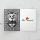 kerst Kaart Sphynx Cat (Binnen)