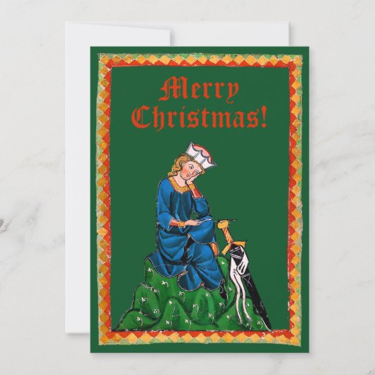 Kerst Kaart van de prins (Voorkant)