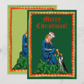 Kerst Kaart van de prins (Voorkant / Achterkant)