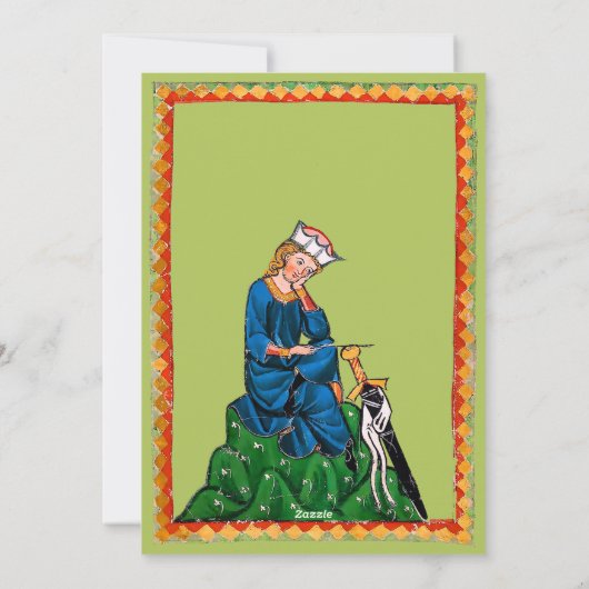 Kerst Kaart van de prins (Achterkant)