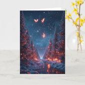 Kerst Kaart - Verrekte momenten (Gele Bloem)