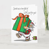 Kerst Kaart vol liefde (Voorkant)