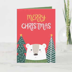 Kerst Kaart voor collega collega collega vriend