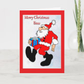 Kerst Kaart voor de baas (Voorkant)