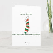 Kerst Kaart voor de baas (Achterkant)