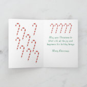 Kerst Kaart voor Godson (Binnen)