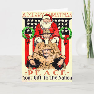 Kerst Kaart voor iemand in het leger