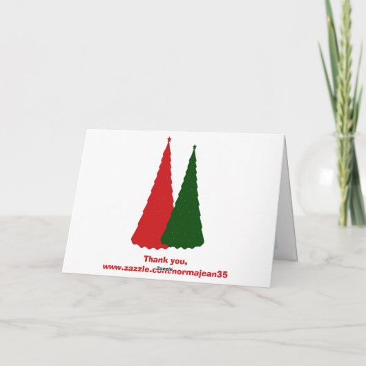 Kerst Kaart voor neefje (Achterkant)