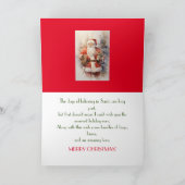 KERST KAART VOOR OUDERE KLEINZOON (Binnen)
