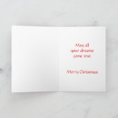 Kerst Kaart voor Stepson (Binnen)