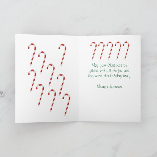 Kerst Kaart voor Stepson (Binnen)