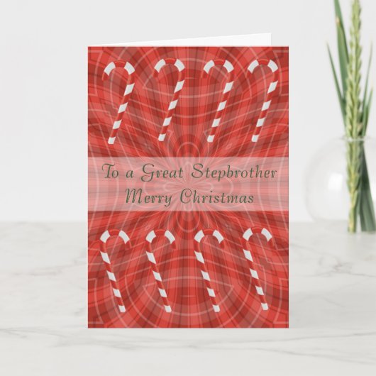 Kerst Kaart voor stiefbroer (Voorkant)