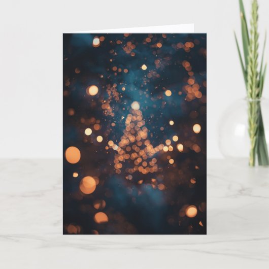 Kerst Kaart - vrolijk en helder (Voorkant)