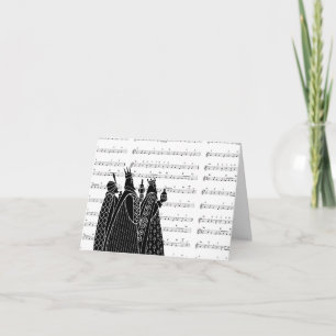 Kerst Kaart - Wij Drie Koningen