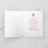 Kerst Kaart Zeer (Binnen)