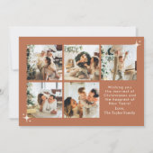 Kerst Kaarten | Boho Kerst Kaarten (Achterkant)