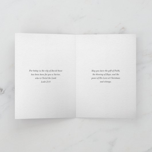 Kerst Kaarten | Een heilige scène (Binnen)