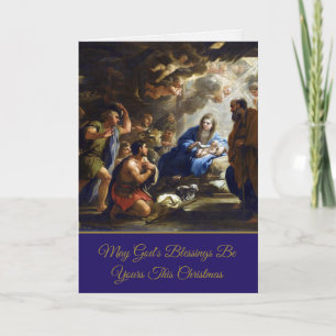 Kerst Kaarten Gods zegeningen