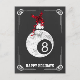 kerst-Kaarten met kerst-baliedrukspeler Feestdagenkaart